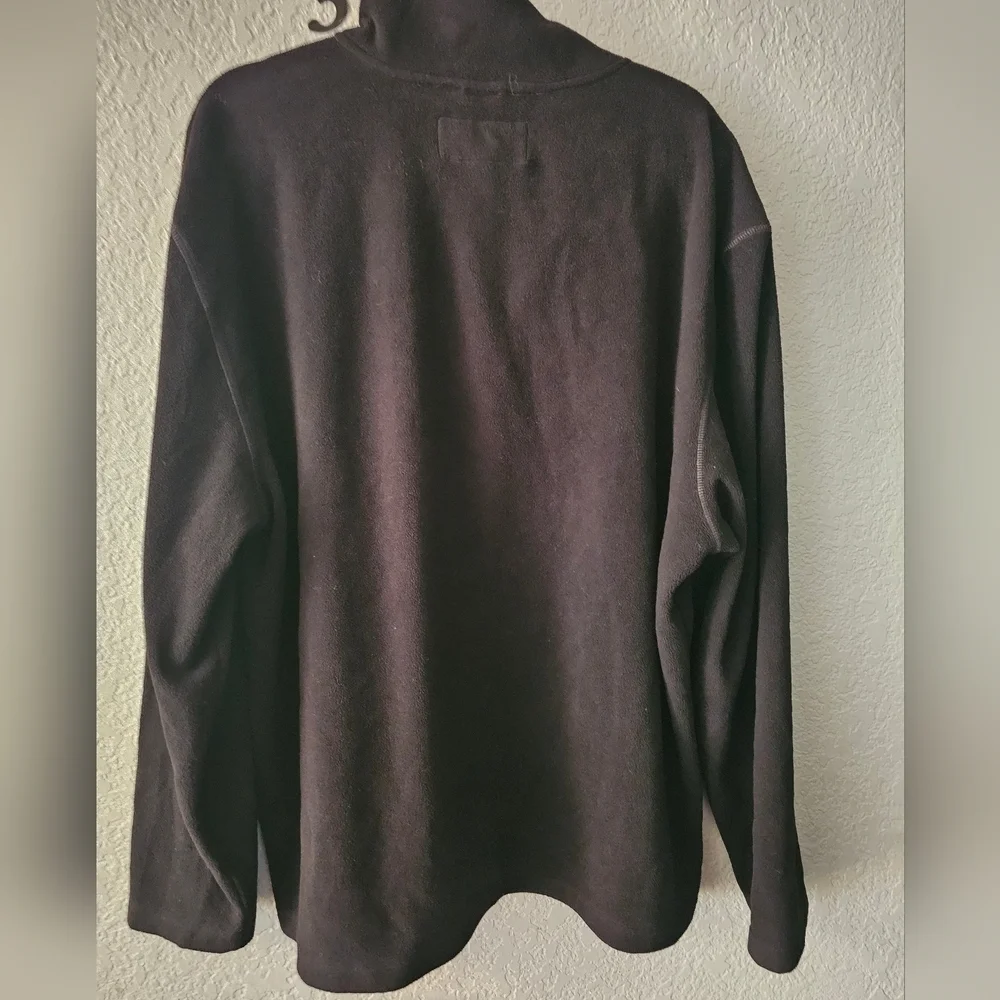 Men's The Foundry Classic Black Zip-Up Sweater